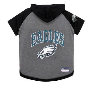 Pet Philadelphia Eagles hoodie outfit